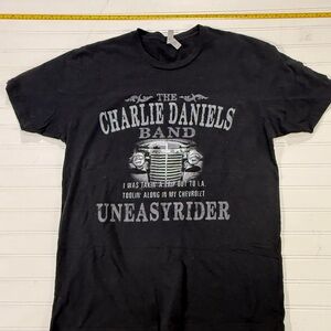 Next Level Apparel Black Graphic Tee